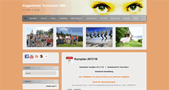 Desktop Screenshot of klagenfurter-turnverein.at